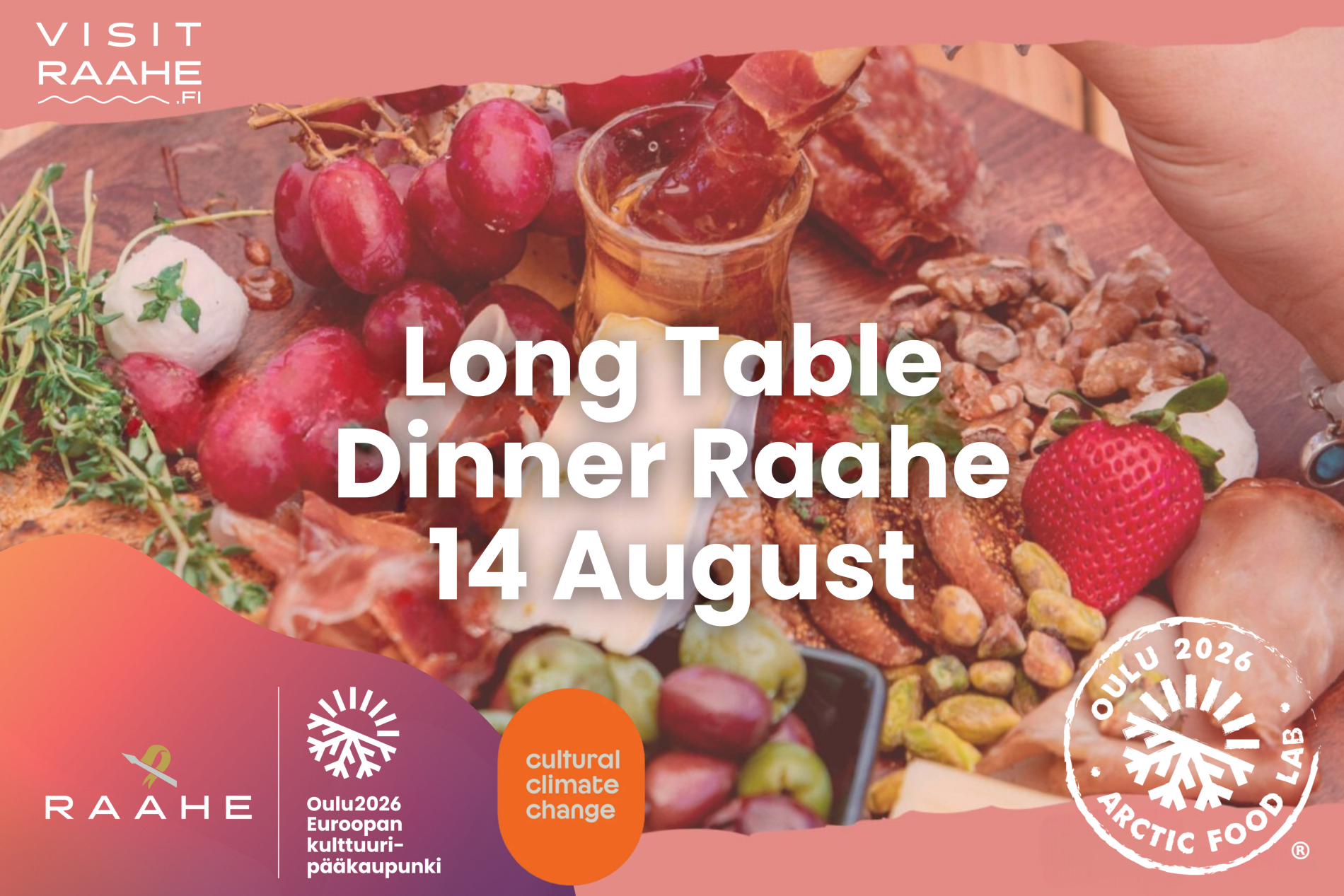 Long Table Dinner Raahe – 14 August.