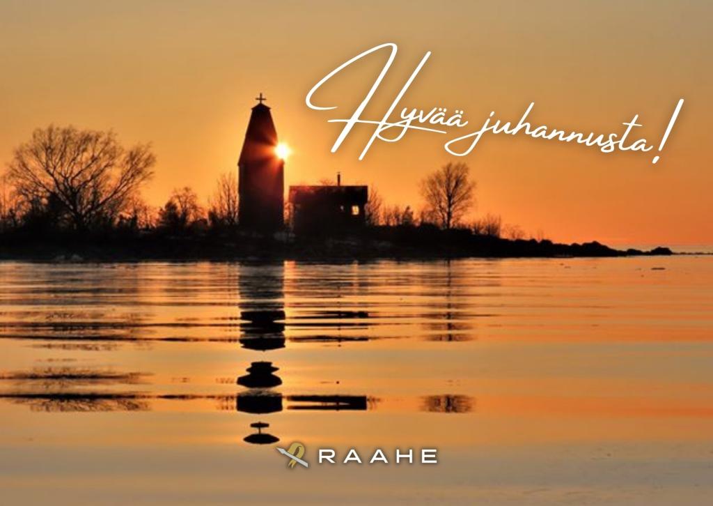 Kuva: Marko Tapaninen Auringonlasku Raahen saaristossa.
