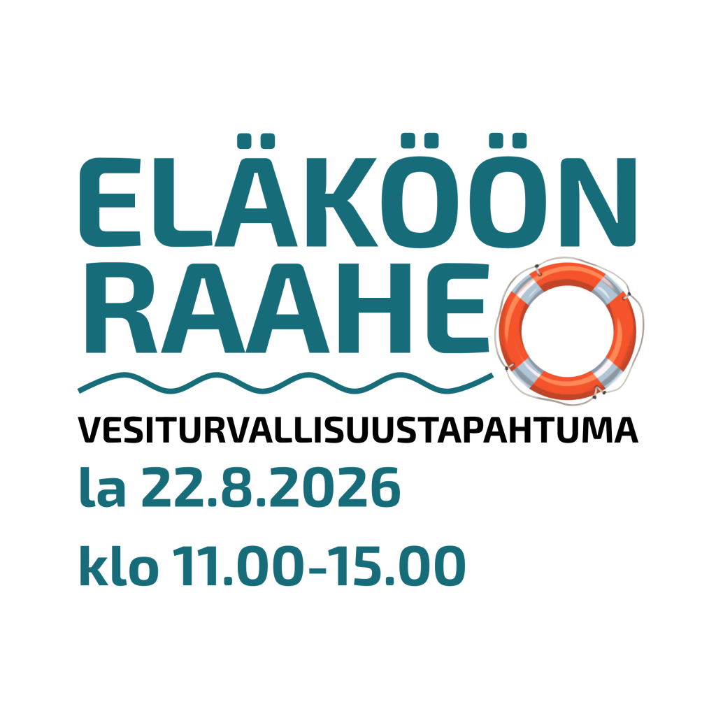 Eläköön Raahe -tapahtuman logo.