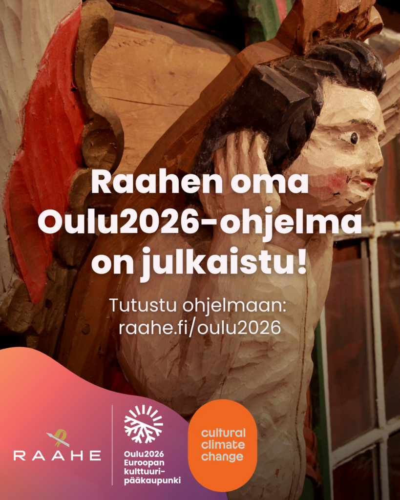 Raahen oma Oulu2026-ohjelma on julkaistu!