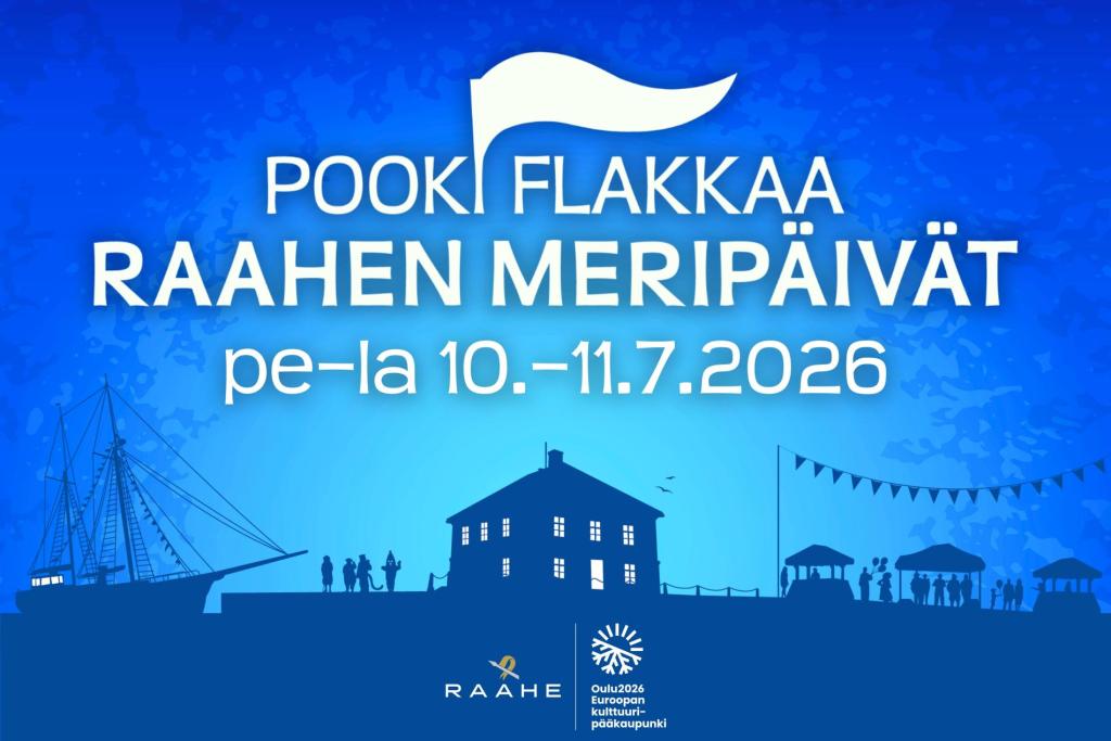 Raahen Meripäivien mainoskuva. 