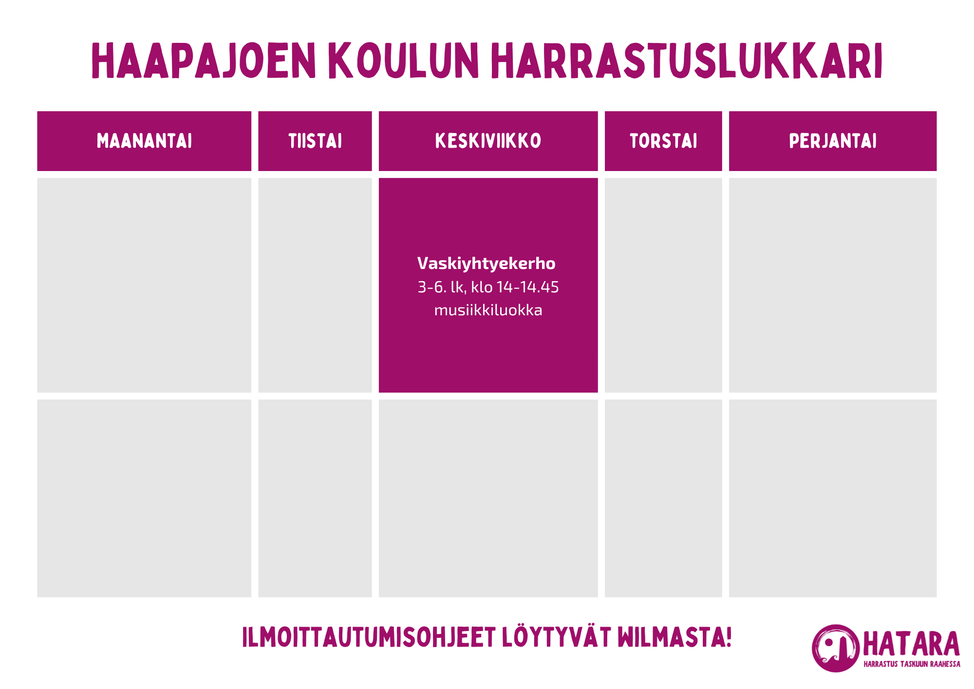 Harrastuslukujärjestys