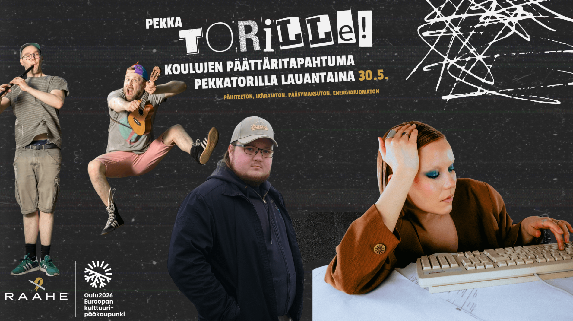 PekkaTORILLE! - Raahen koulujen päättärit 30.5.