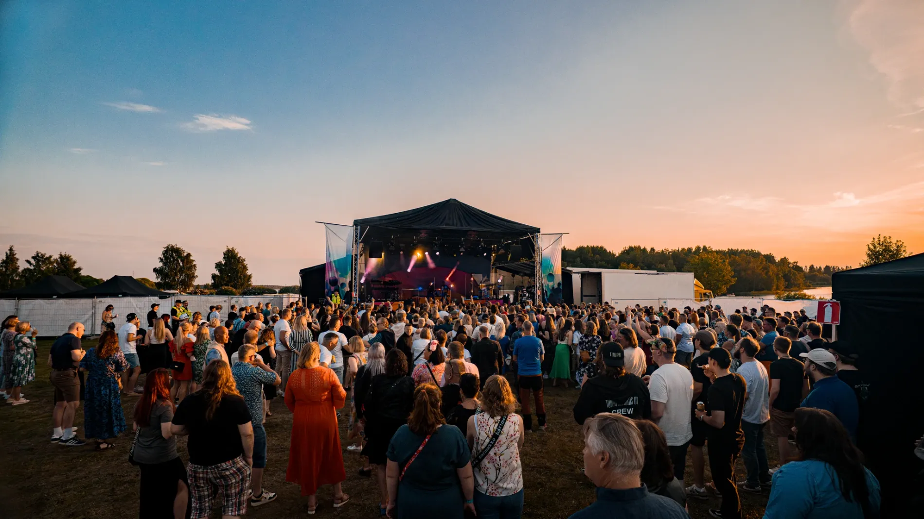 Raahe Festival -musiikkitapahtuma Raahen Rantapuistossa.