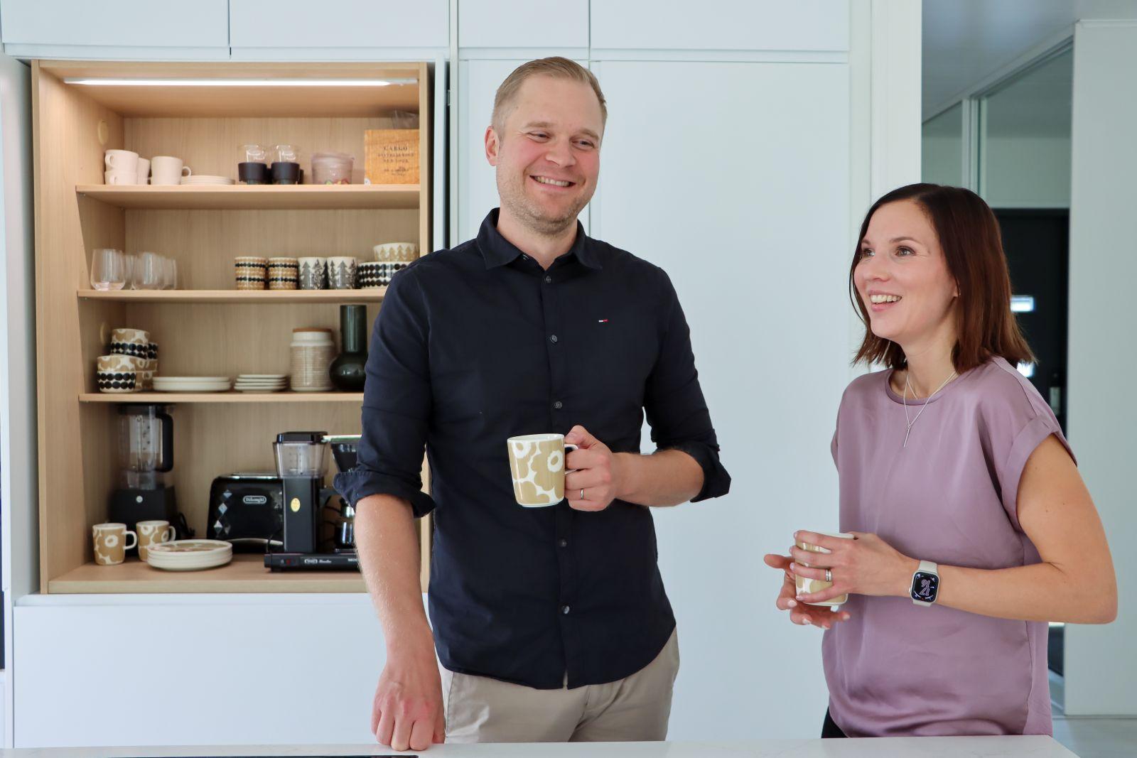 Mika ja Hanna-Reetta.