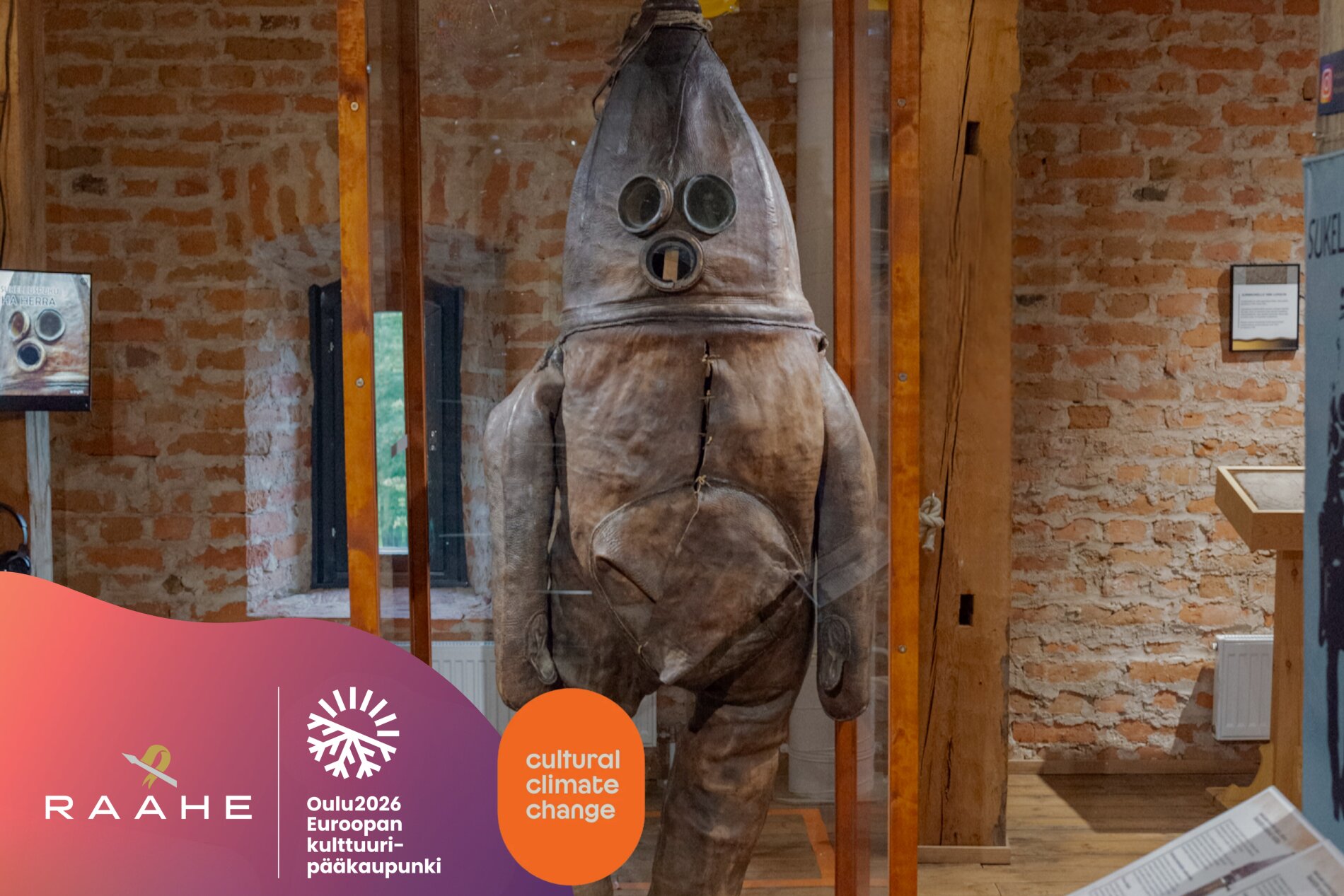 Maailman vanhin sukelluspuku Wanha Herra.