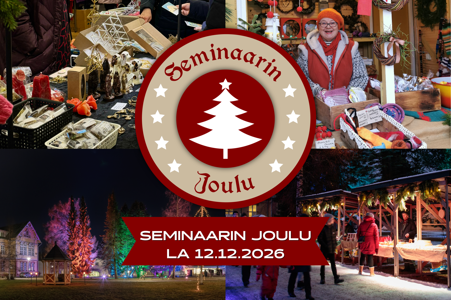 Seminaarin Joulun mainoskuva.