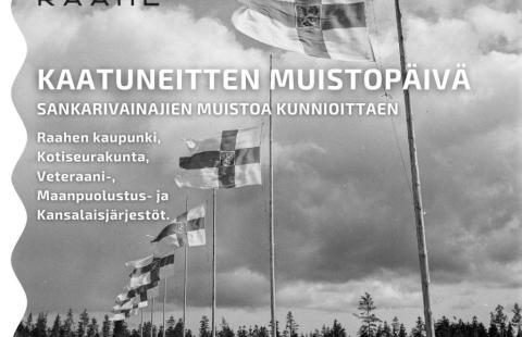 Lippurivi kaatuneitten muistöpäivänä vuonna 1944