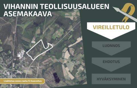 Kaavarajaus ilmakuvassa.