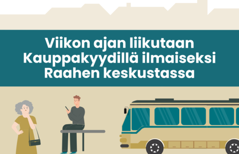 Joukkoliikennekuvitusta.