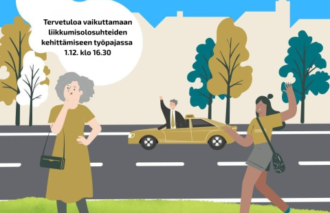 Graafinen mainoskuva tilaisuudesta.