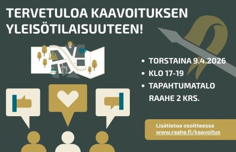 Yleisötilaisuuden mainoskuva.