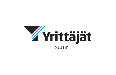 Raahen Yrittäjät logotyp.