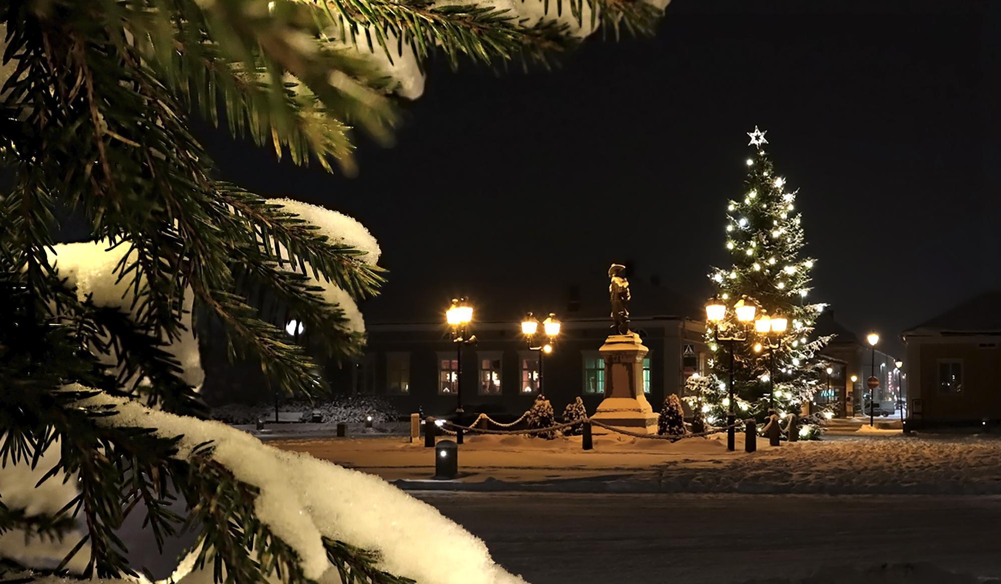 Пеккатори в рождественской атмосфере.